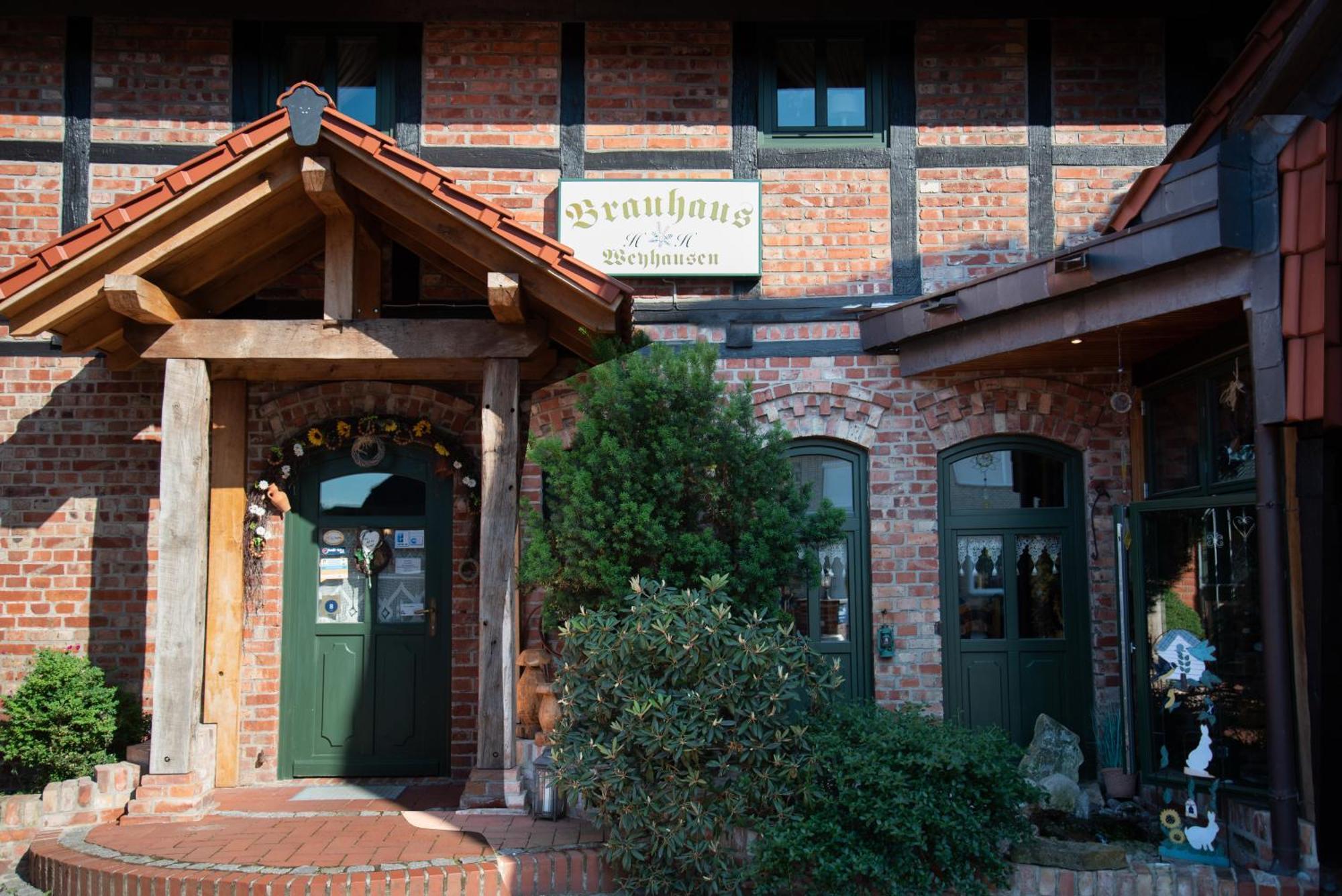 Mahlzeit - Hotel Brauhaus Weyhausen - Keramikstudio Exterior foto